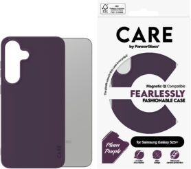 PanzerGlass CARE kryt Samsung Galaxy S25+ Fearlessly fialový (Plum Purple) QI