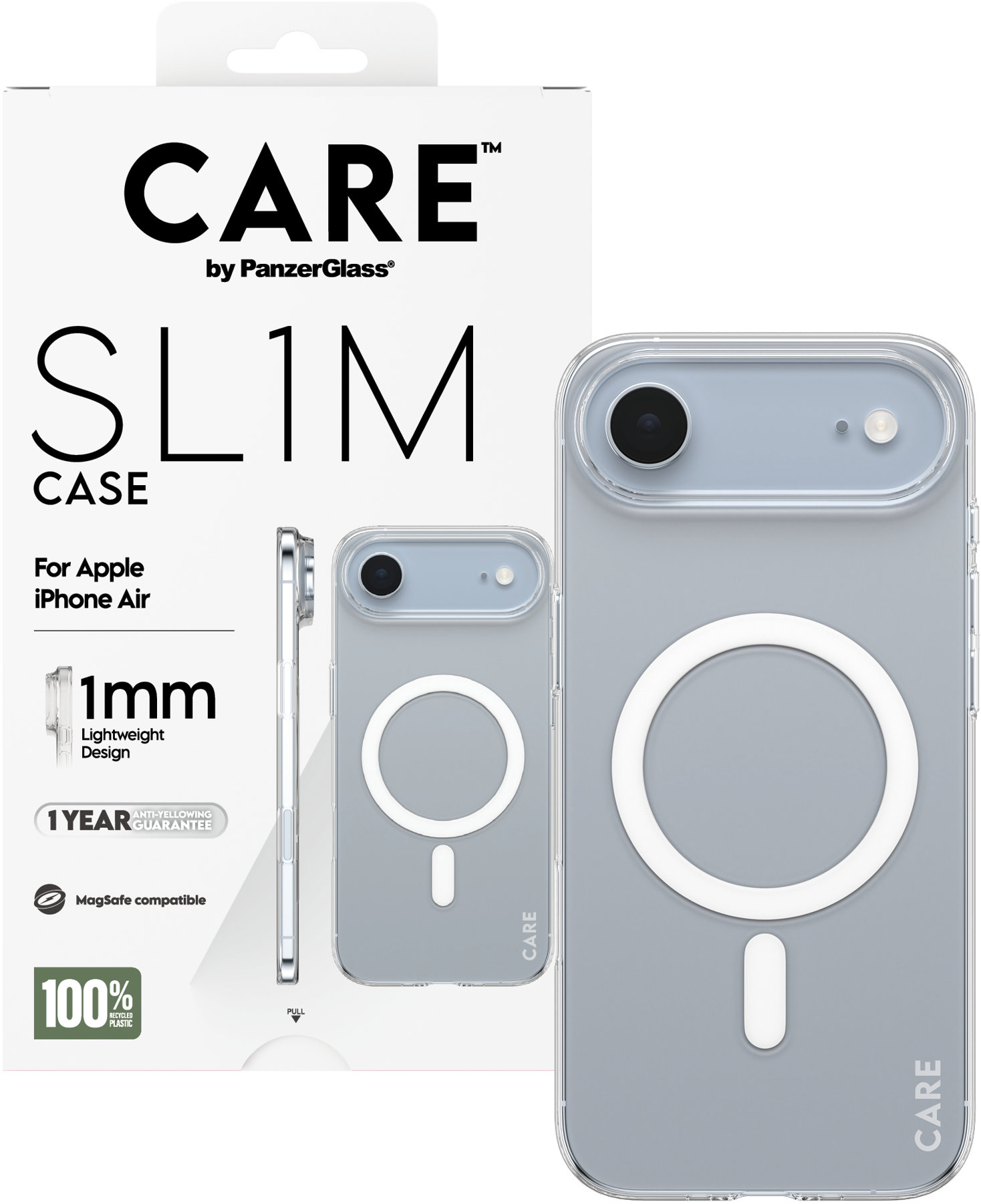 PanzerGlass CARE kryt Apple iPhone Air SL1M MagSafe čirý
