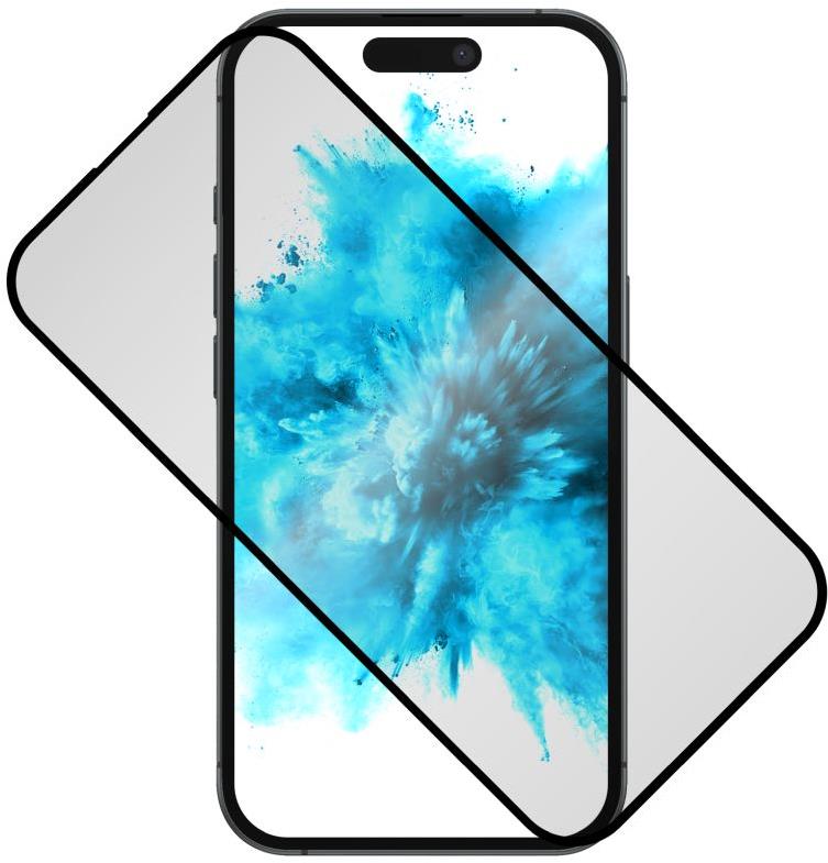 FIXED Privacy FullGlue-Cover pro Apple iPhone 16 černé
