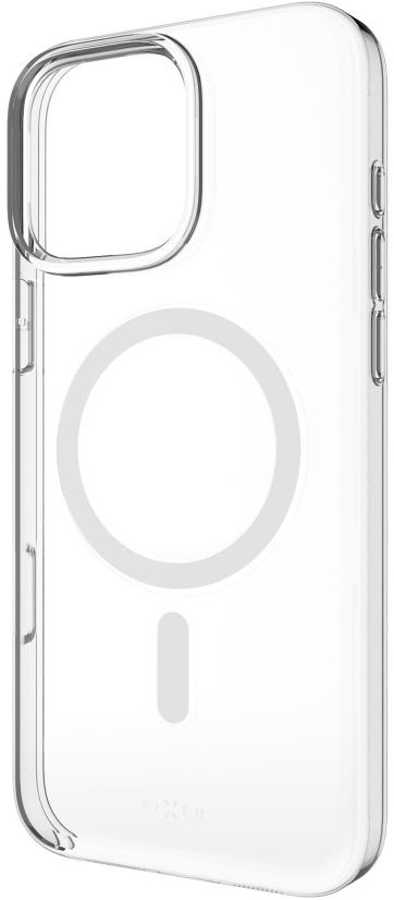 FIXED MagShell s podporou MagSafe a ochranou tlačítka kamery pro Apple iPhone 16 Pro čirý