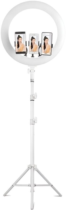 P.R.C Kruhové LED světlo 38 cm se stativem
