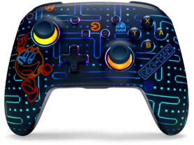 PowerA Enhanced Wireless Controller for Nintendo Switch with Lumectra - Pac Man Arcade