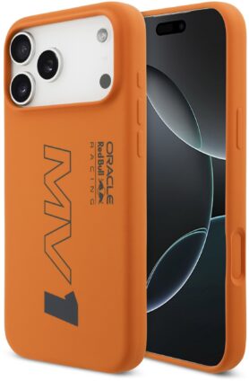 Red Bull Silicone MV1 MagSafe Zadní Kryt pro iPhone 17 Pro Max Orange