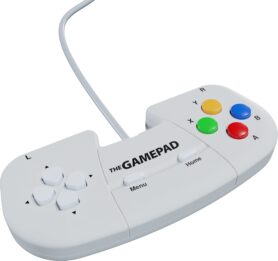 The Gamepad Spectrum White (pro The Spectrum, THEC64 Mini, THEA500 Mini, PC, Mac, Linux)