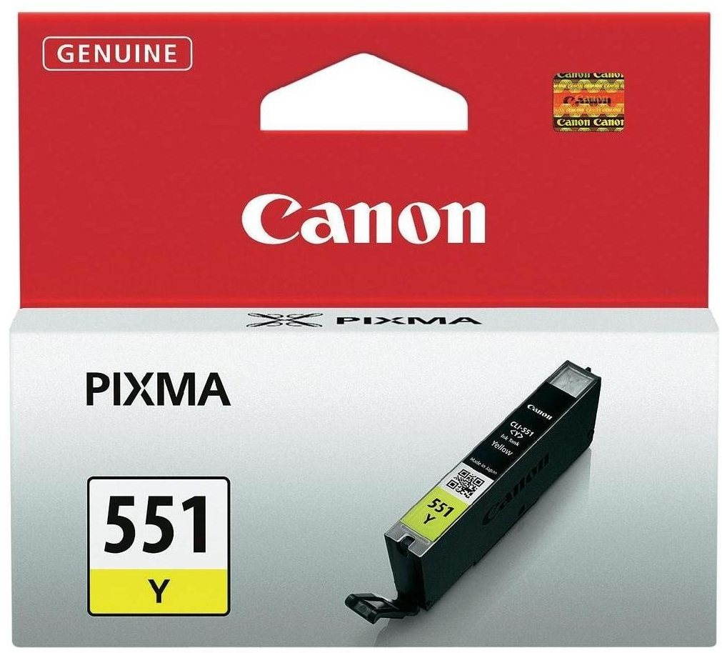 Canon CLI-551Y žlutá