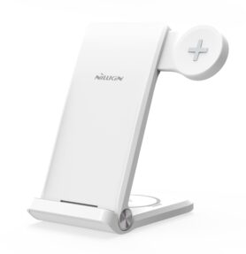 Nillkin PowerTrio 3v1 Bezdrátová Nabíječka pro Samsung Watch White
