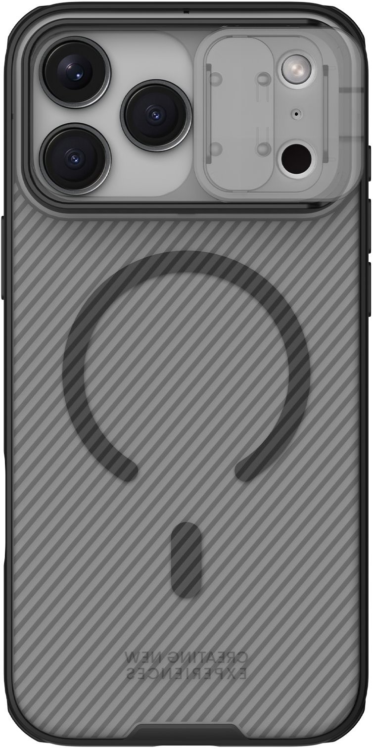 Nillkin CamShield PRO Magnetic Zadní Kryt pro Apple iPhone 17 Pro Max Transparent Black