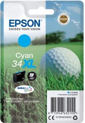 Epson T3472 XL azurová
