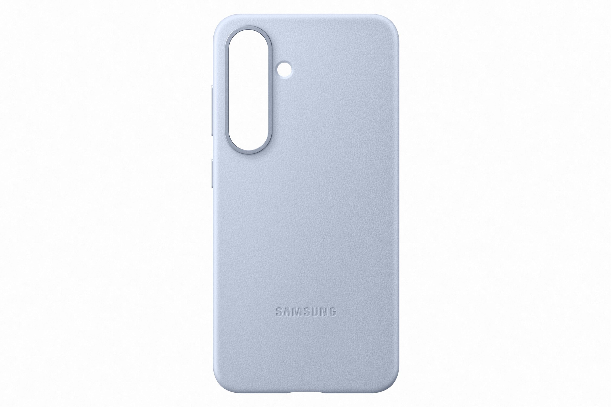Samsung Galaxy S25 Zadní kryt z veganské kůže Light Blue
