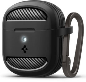 Spigen Rugged Armor Matte Black Google Pixel Buds 2a
