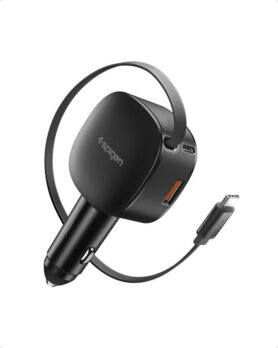 Spigen Essential 60W Car Charger EV603BT Black