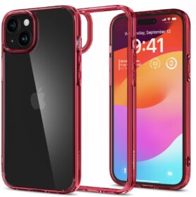 Spigen Ultra Hybrid Red Crystal iPhone 15 Plus