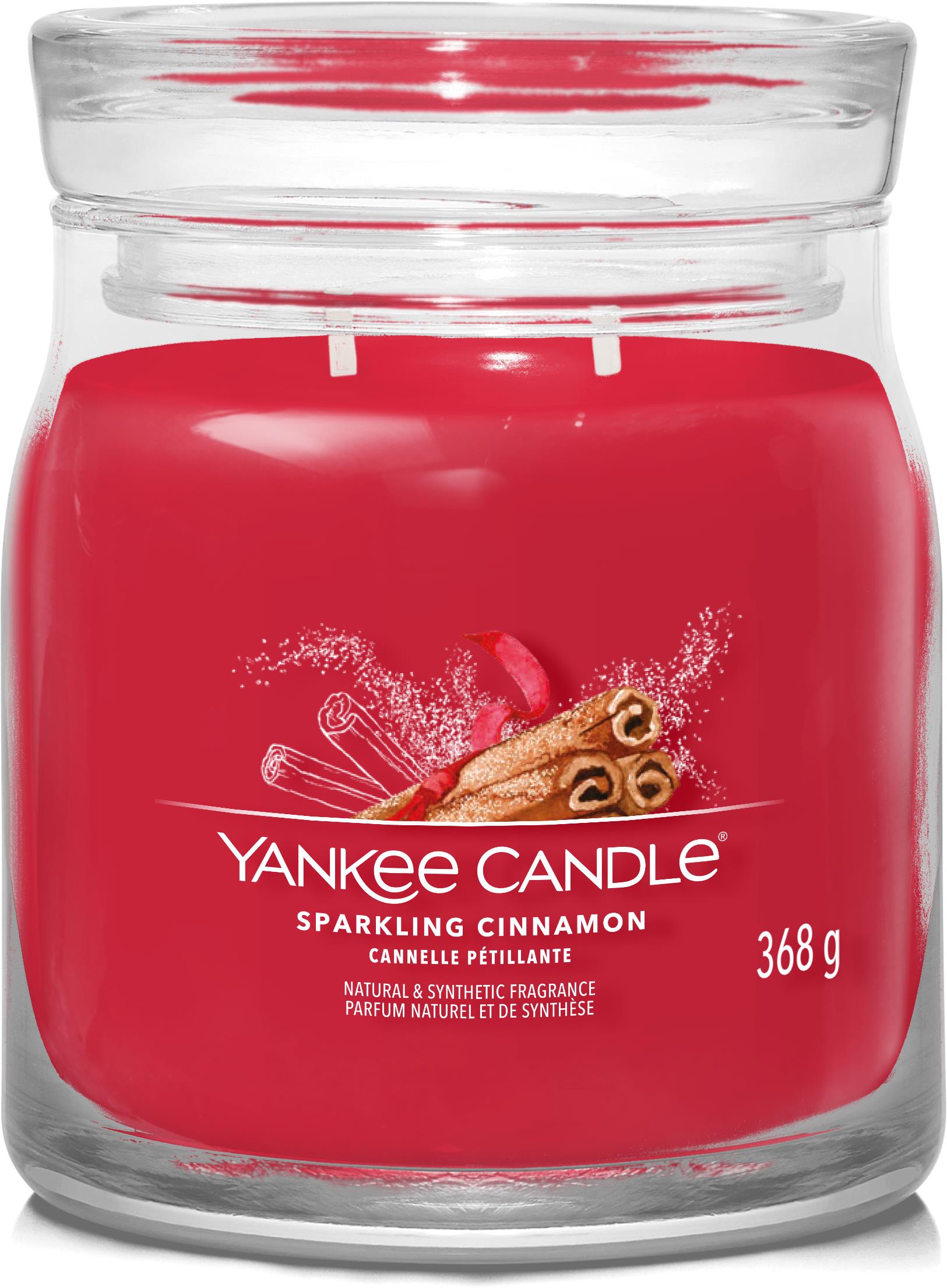 YANKEE CANDLE Signature 2 knoty Sparkling Cinnamon 368 g