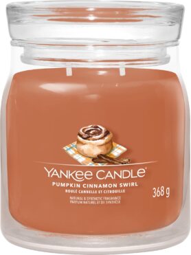 YANKEE CANDLE Signature 2 knoty Pumpkin Cinnamon Swirl 368 g