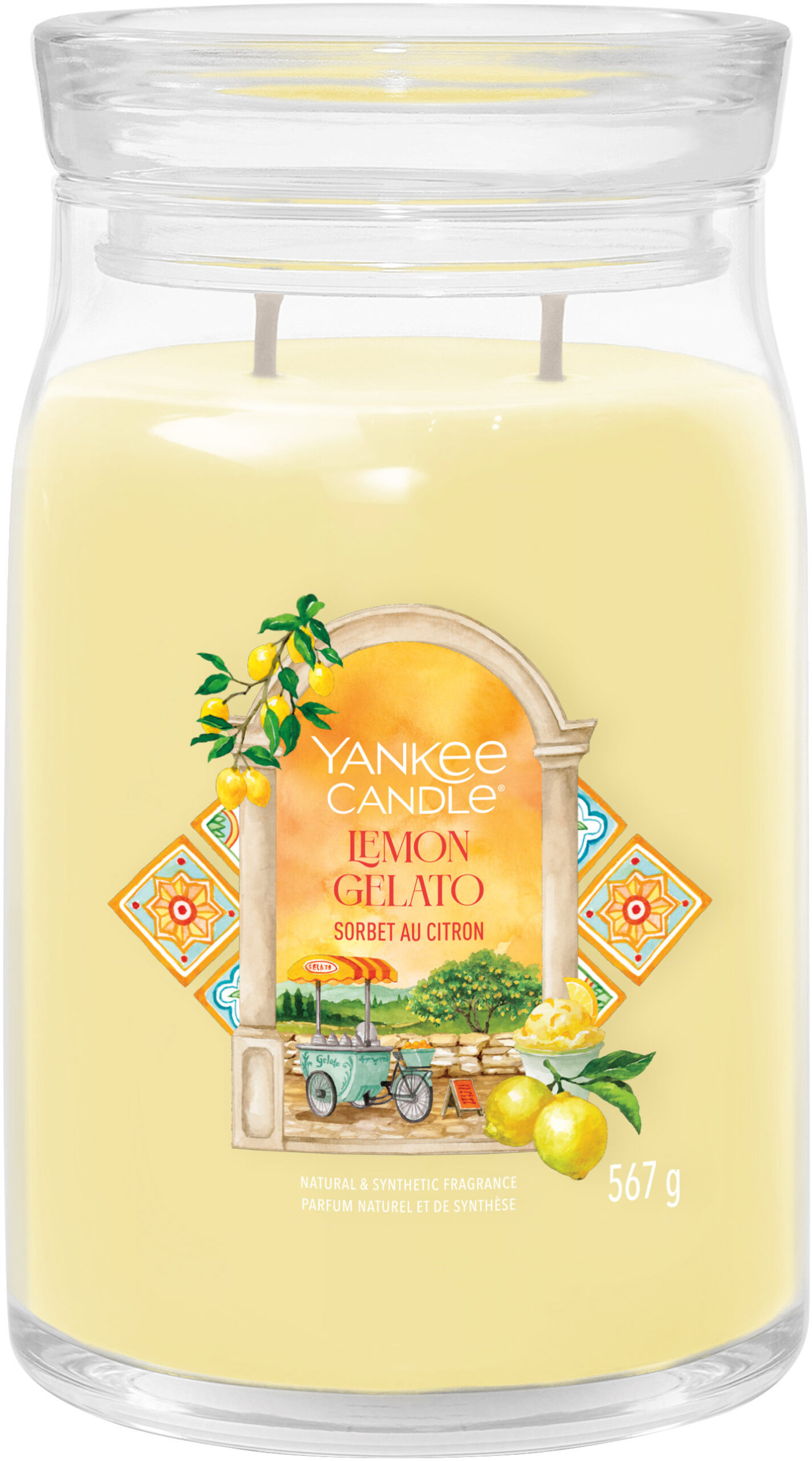 YANKEE CANDLE Lemon Gelato 567 g