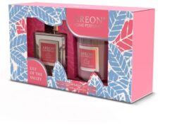 AREON Set Home Perfume 150 ml + Candle Lily Of The Valley