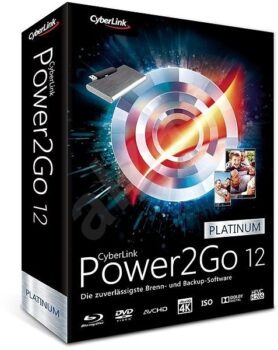 Cyberlink Power2GO Platinum 12 (elektronická licence)