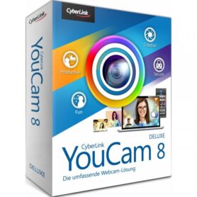Cyberlink YouCam 8 Deluxe (elektronická licence)