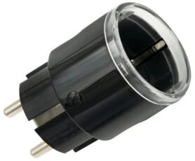 Shelly Plug S Gen3 s měřením spotřeby, WiFi, černá