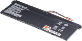 T6 Power pro Acer Aspire 3 A315-57G, Li-Ion, 11,25 V, 3830 mAh (43 Wh), černá