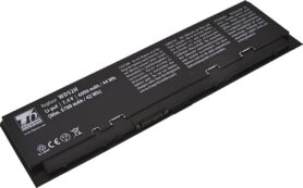 T6 Power pro Dell Latitude E7240 Touch, Li-Poly, 7,4 V, 6000 mAh (44 Wh), černá