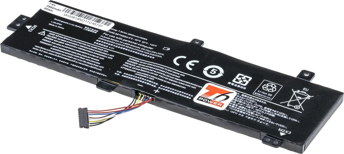 T6 Power Lenovo IdeaPad 310-15IKB, 310-15ABR, 3950mAh, 30Wh, 2cell, Li-pol
