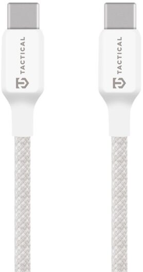 Tactical Stitch Thread Cable USB-C/USB-C 2m White