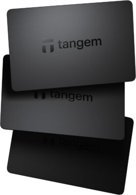 Tangem Wallet 3 Card Set