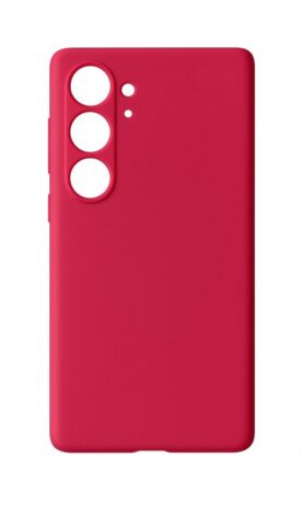 TopQ Silicone Lite pro Samsung S25 vínový