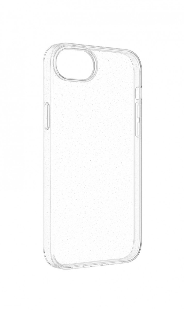 TopQ Zadní kryt pro iPhone 16e Crystal průhledný