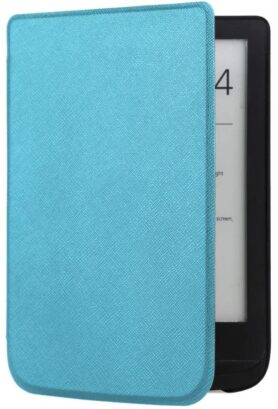 B-SAFE Lock 1247 - Pouzdro pro Pocketbook 627/628/616/617/632/633 - světle modré, AutoSleep, magnet