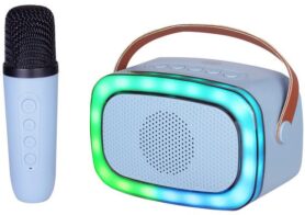 Trevi XR 8A01 +BT Miniparty Karaoke speaker modrý