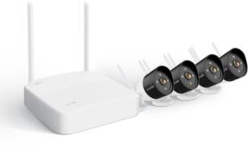Tenda K4W-3TC Video Security Kit 2K camera 3MP, Wi-Fi, IP66, Android, iOS, Color night vision + soun
