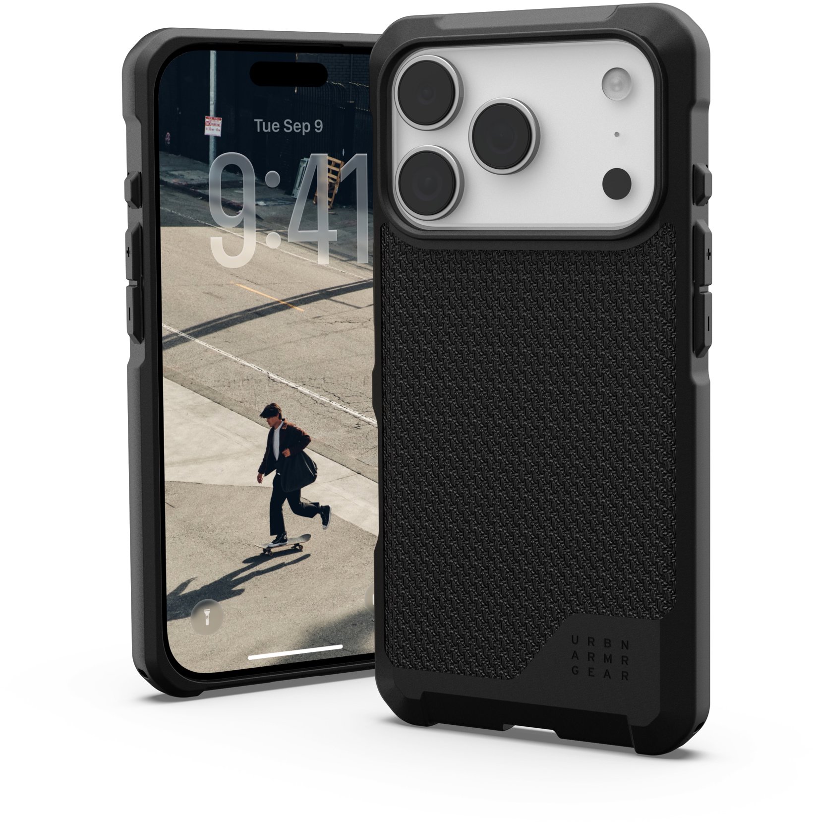 UAG Metropolis LT Magsafe Kevlar Black iPhone 17 Pro