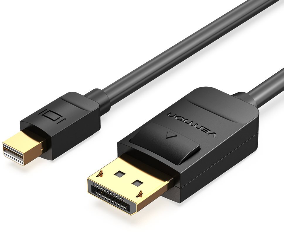 Vention Mini DisplayPort to DisplayPort (DP) Cable 3m Black