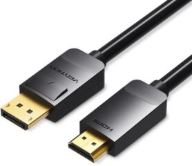 Vention DisplayPort (DP) to HDMI Cable 2m Black