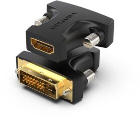 Vention HDMI (F) to DVI (24+1) Male Adapter Black