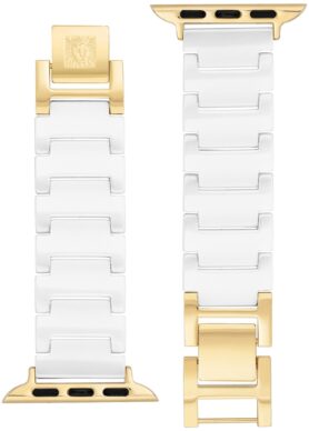 Anne Klein Řemínek keramický bílý pro Apple Watch 38/40/41 mm WK/1010GPWT38