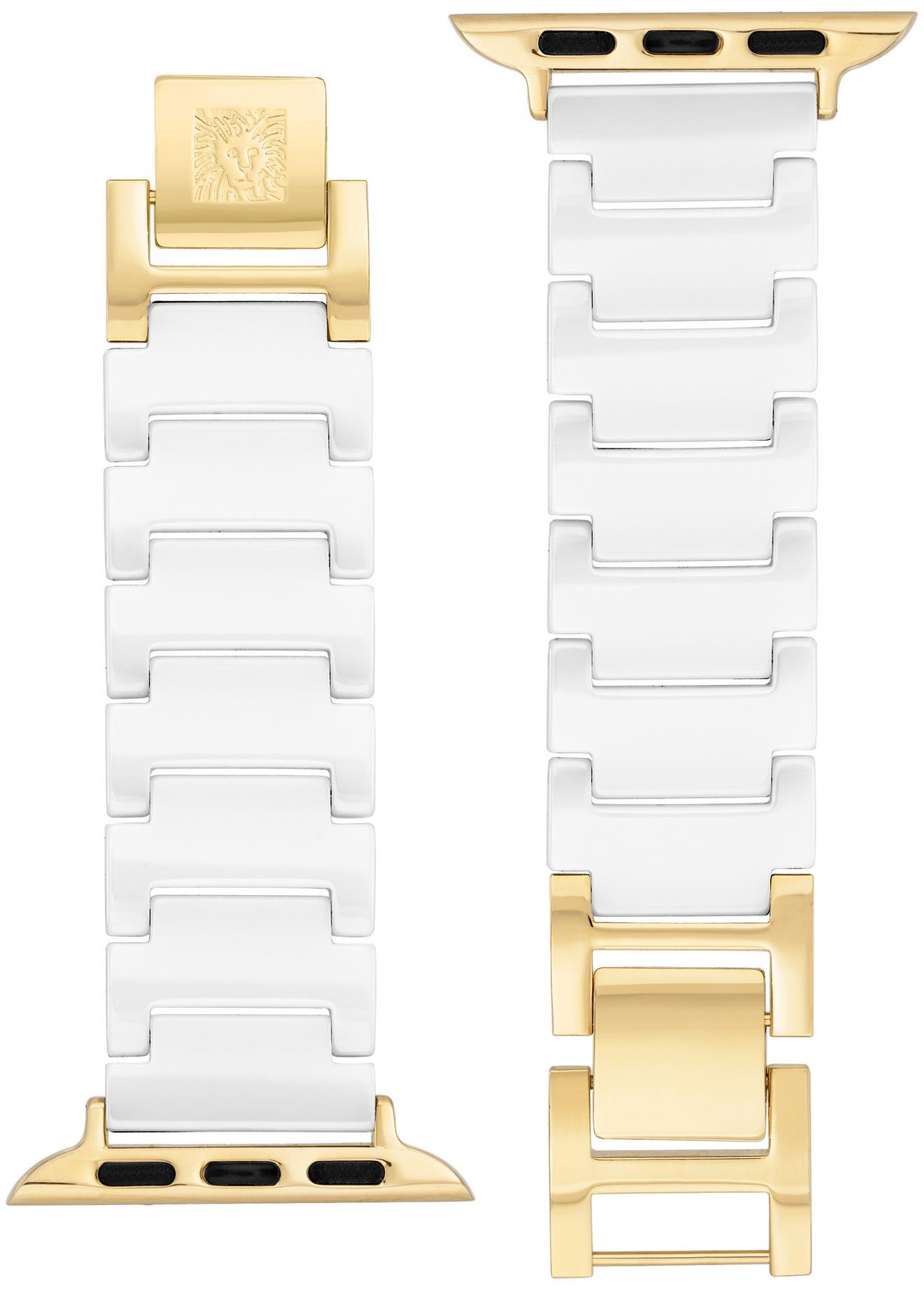 Anne Klein Řemínek keramický bílý pro Apple Watch 38/40/41 mm WK/1010GPWT38