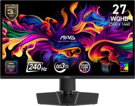 26.5" MSI MAG 271QP QD-OLED X24