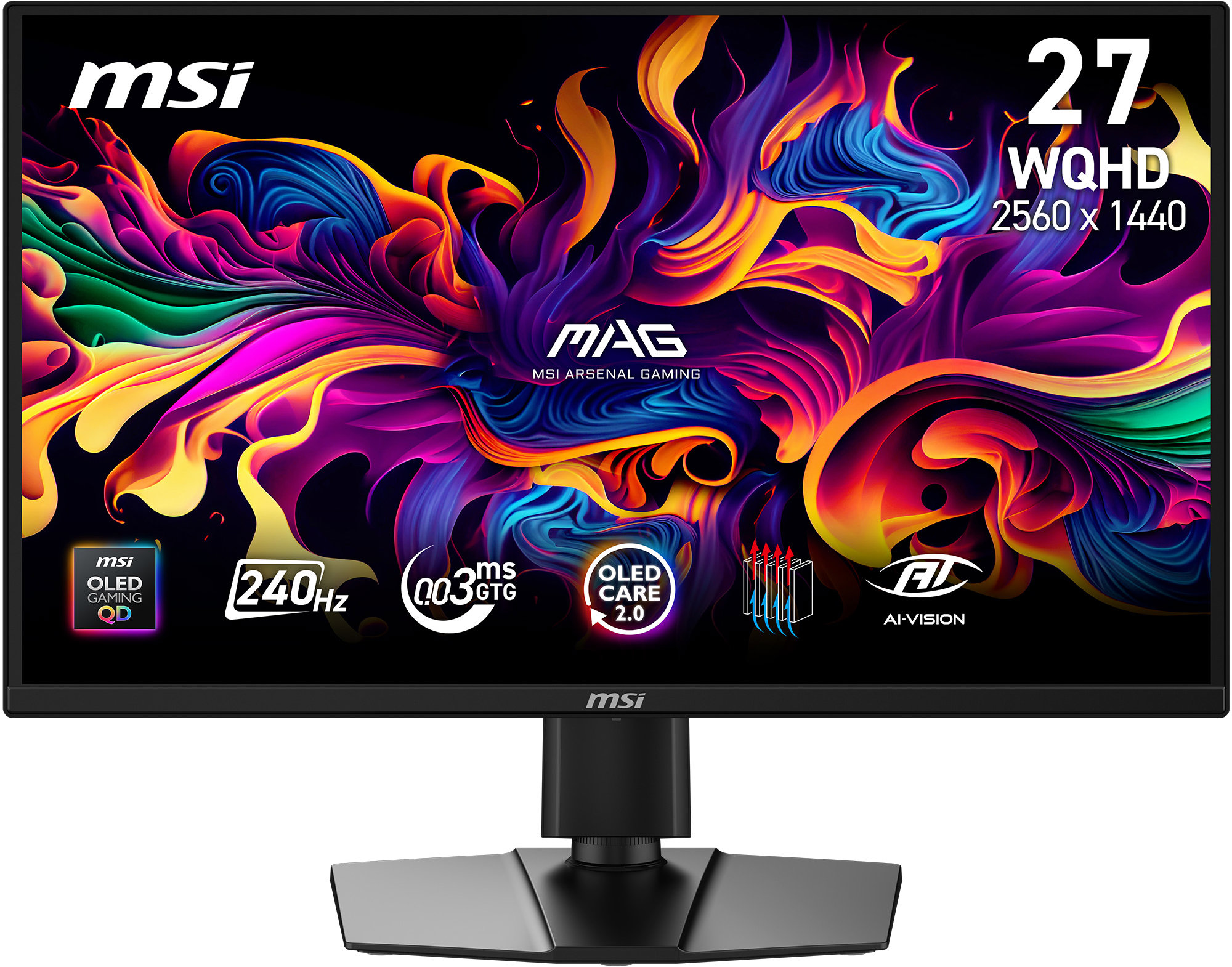 26.5" MSI MAG 272QP QD-OLED X24