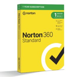 Norton 360 Standard 10GB, VPN, 1 uživatel, 1 zařízení, 12 měsíců (elektronická licence)