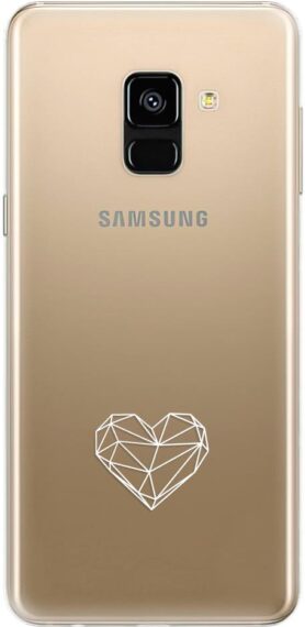 iSaprio čiré pouzdro - Digital Love - Samsung Galaxy A8 2018