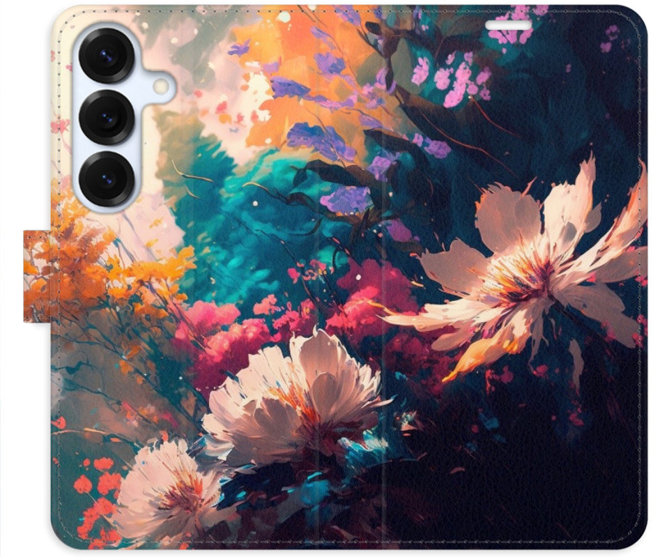 iSaprio Flip pouzdro Spring Flowers pro Samsung Galaxy S25