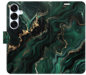 iSaprio Flip pouzdro Emerald 02 pro Samsung Galaxy S25