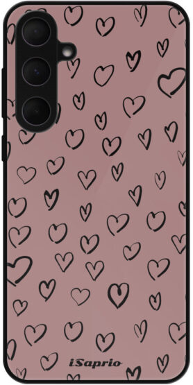iSaprio Lesklé pouzdro Heart Dark - Samsung Galaxy A55 5G