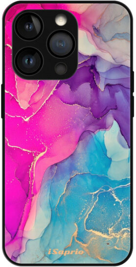iSaprio MagSafe pouzdro Purple Ink - iPhone 14 Pro