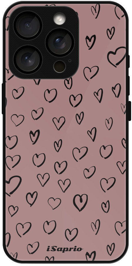 iSaprio MagSafe pouzdro Heart Dark - iPhone 16 Pro
