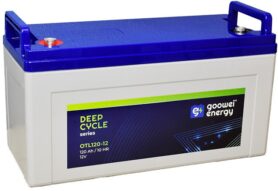 GOOWEI ENERGY OTL120-12, baterie 12V, 120Ah, DEEP CYCLE