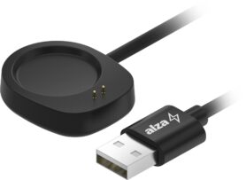 AlzaPower nabíjecí kabel pro Amazfit T-Rex 3 / 3 Pro, Balance / Balance 2 a Helio Strap – 1 m